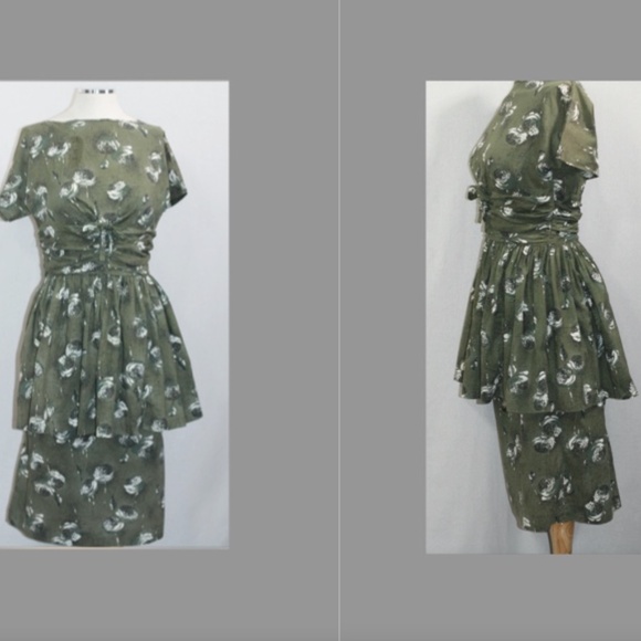 Green Floral Dress - Picture 1 of 10